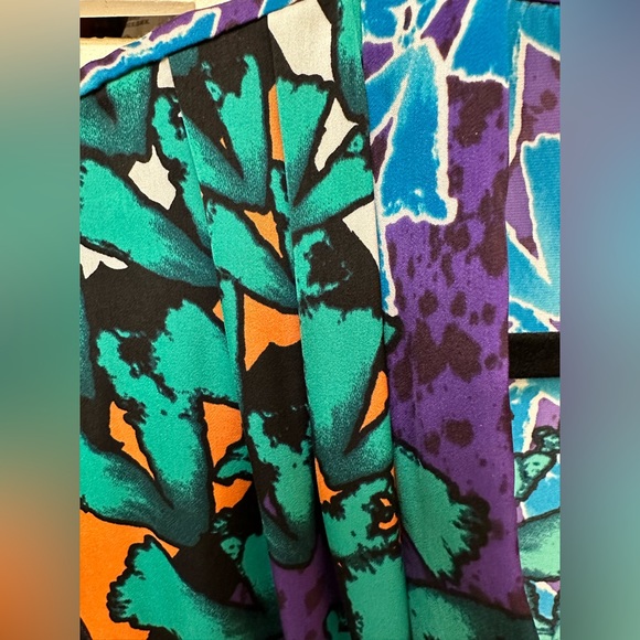 Nygard Abstract Print Belted Dress Size 6 - Picture 7 of 12